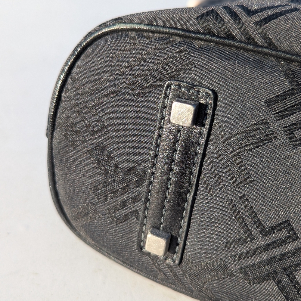 Tumi | Signature Collection Satchel Handbag Ballistic Black w/ Blue Interior - Picture 12 of 16